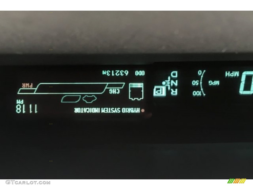 2015 Prius Two Hybrid - Nautical Blue Metallic / Dark Gray photo #32