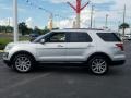 2017 Ingot Silver Ford Explorer Limited 4WD  photo #2