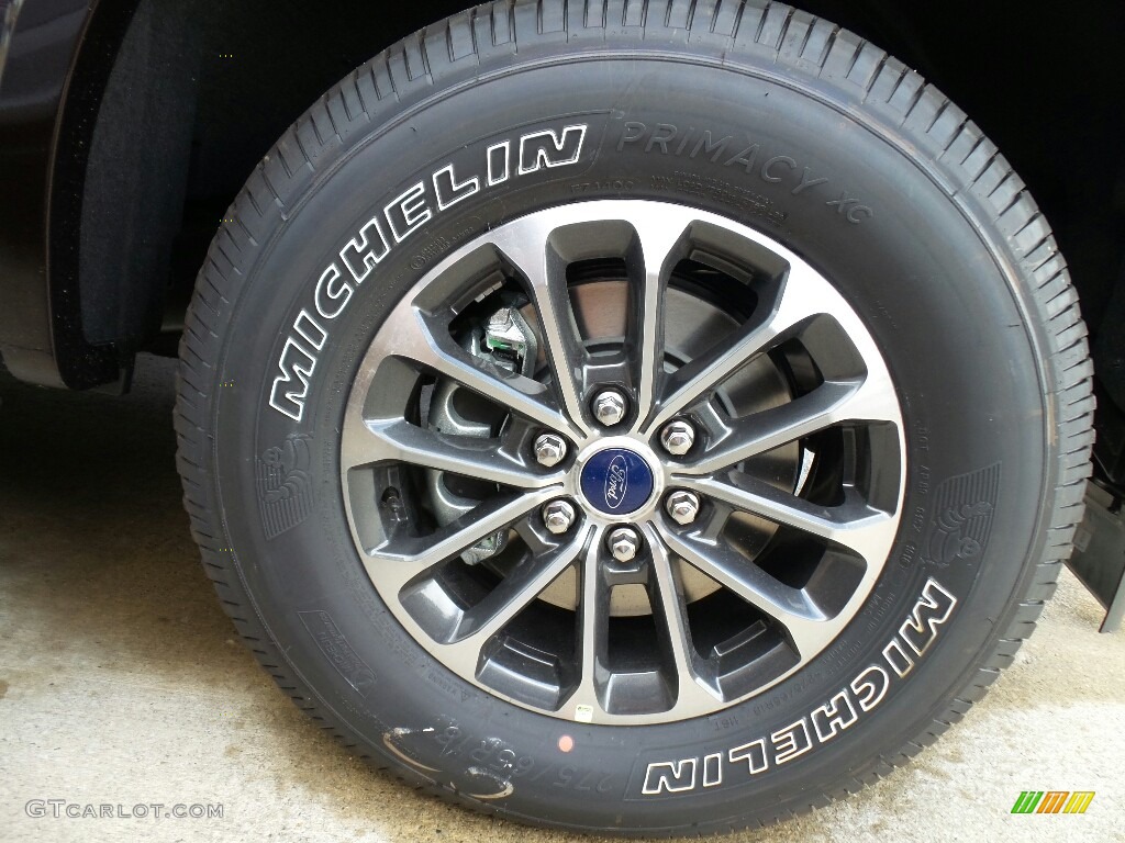 2018 F150 XLT SuperCrew 4x4 - Magma Red / Black photo #6