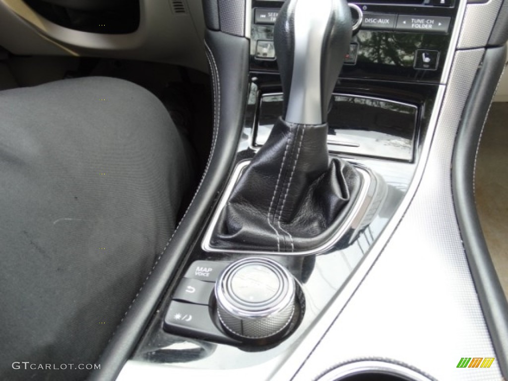 2014 Q 50 3.7 AWD Premium - Black Obsidian / Graphite photo #27