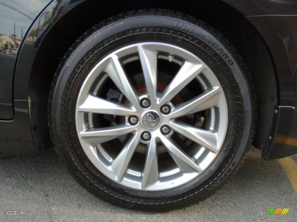 2014 Q 50 3.7 AWD Premium - Black Obsidian / Graphite photo #35