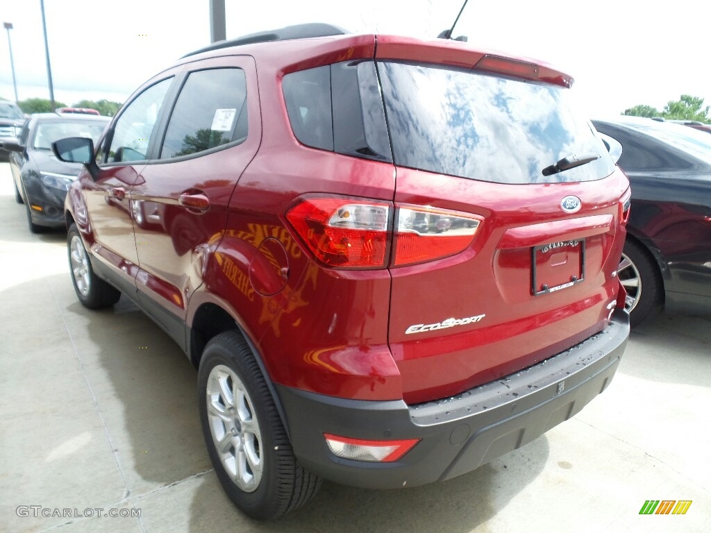 2018 EcoSport SE 4WD - Ruby Red / Ebony Black photo #3