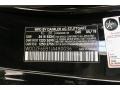 040: Black 2018 Mercedes-Benz E 43 AMG 4Matic Sedan Color Code