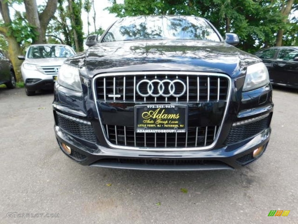 2011 Q7 3.0 TFSI S line quattro - Orca Black Metallic / Black photo #2