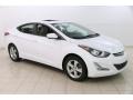 2016 White Hyundai Elantra Value Edition  photo #1