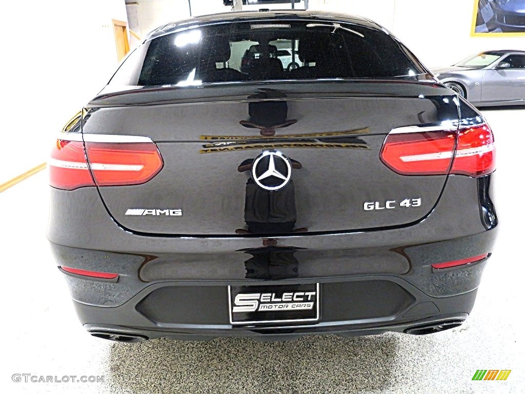 2018 GLC AMG 43 4Matic Coupe - Black / Black photo #5