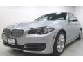 2014 Glacier Silver Metallic BMW 5 Series 550i Sedan  photo #1