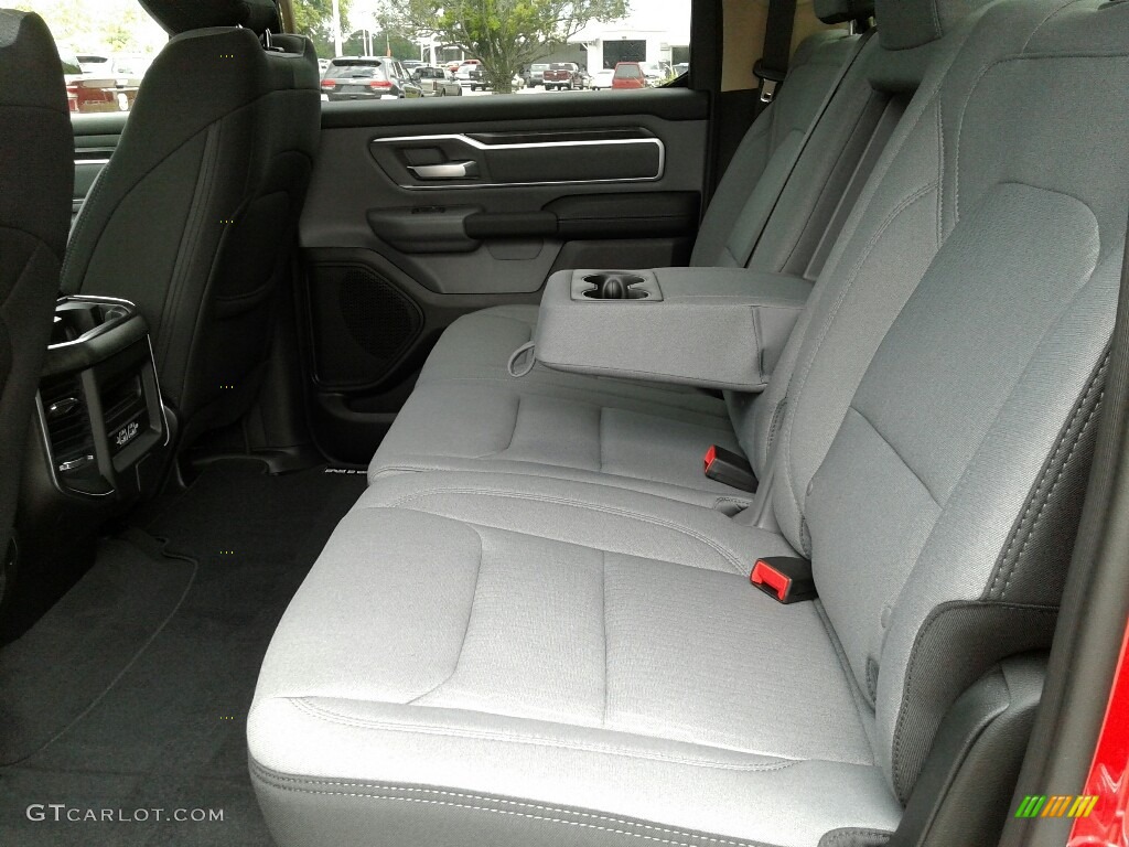 Black/Diesel Gray Interior 2019 Ram 1500 Big Horn Crew Cab Photo #127959128