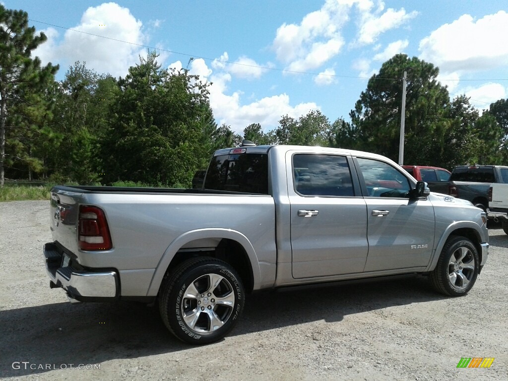 2019 1500 Laramie Crew Cab - Billett Silver Metallic / Black photo #5