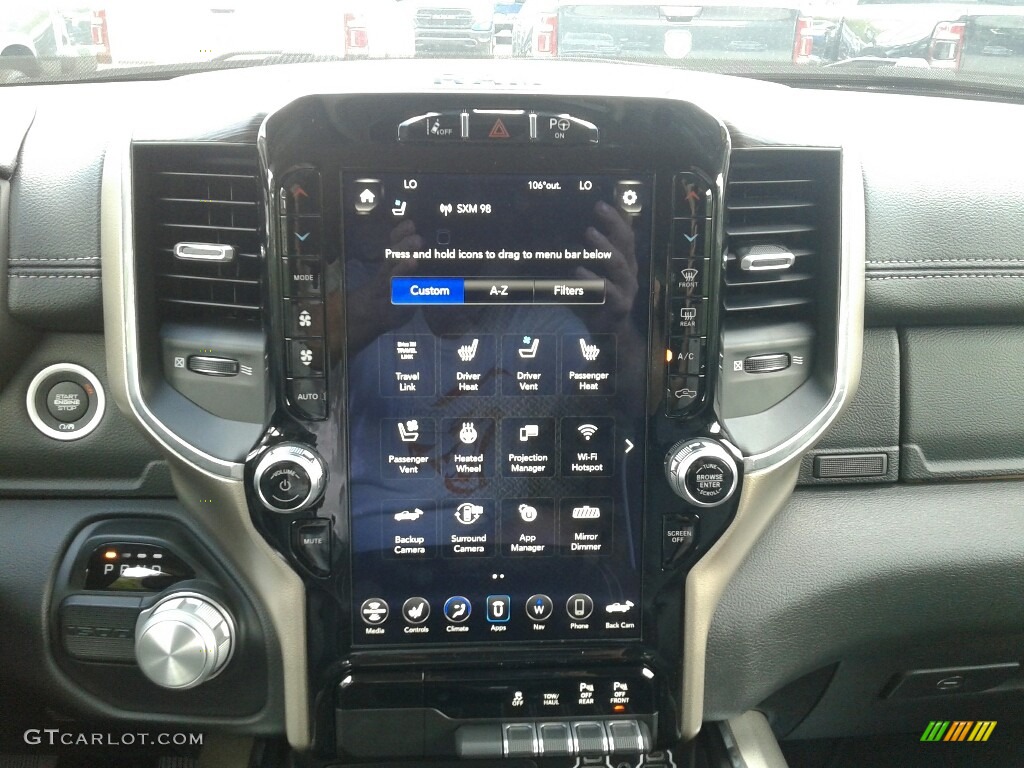 2019 Ram 1500 Laramie Crew Cab Controls Photo #127960046