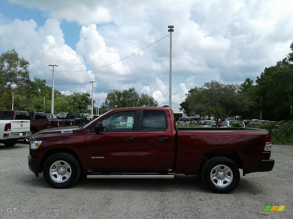 2019 1500 Tradesman Quad Cab - Delmonico Red Pearl / Black photo #2