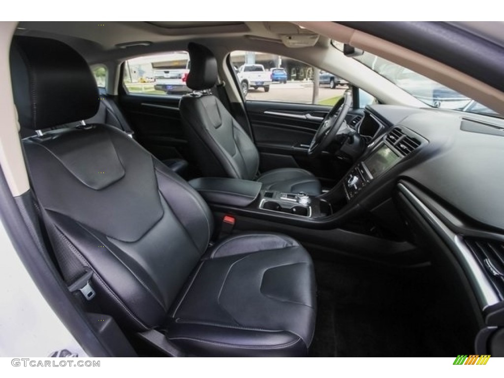 2018 Ford Fusion Titanium AWD Front Seat Photo #127960631