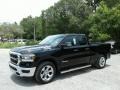 Diamond Black Crystal Pearl 2019 Ram 1500 Big Horn Quad Cab Exterior