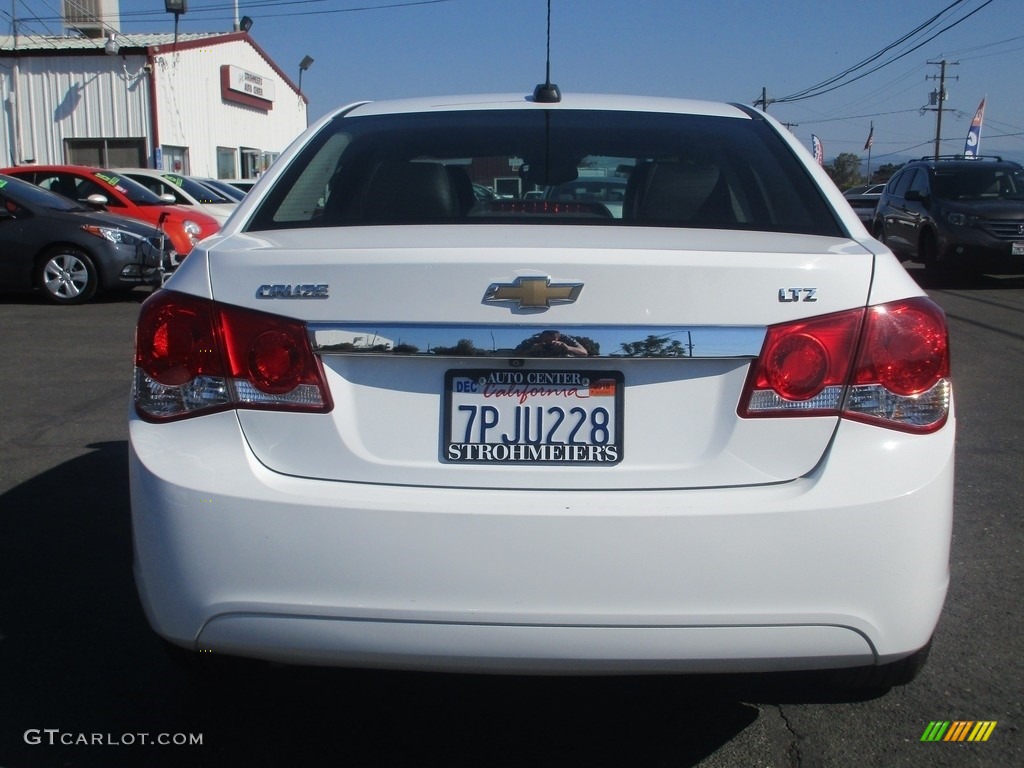 2016 Cruze Limited LTZ - Summit White / Jet Black photo #6