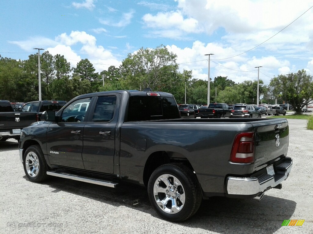 2019 1500 Big Horn Quad Cab - Granite Crystal Metallic / Black/Diesel Gray photo #3