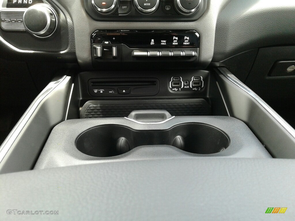 2019 1500 Big Horn Quad Cab - Granite Crystal Metallic / Black/Diesel Gray photo #16
