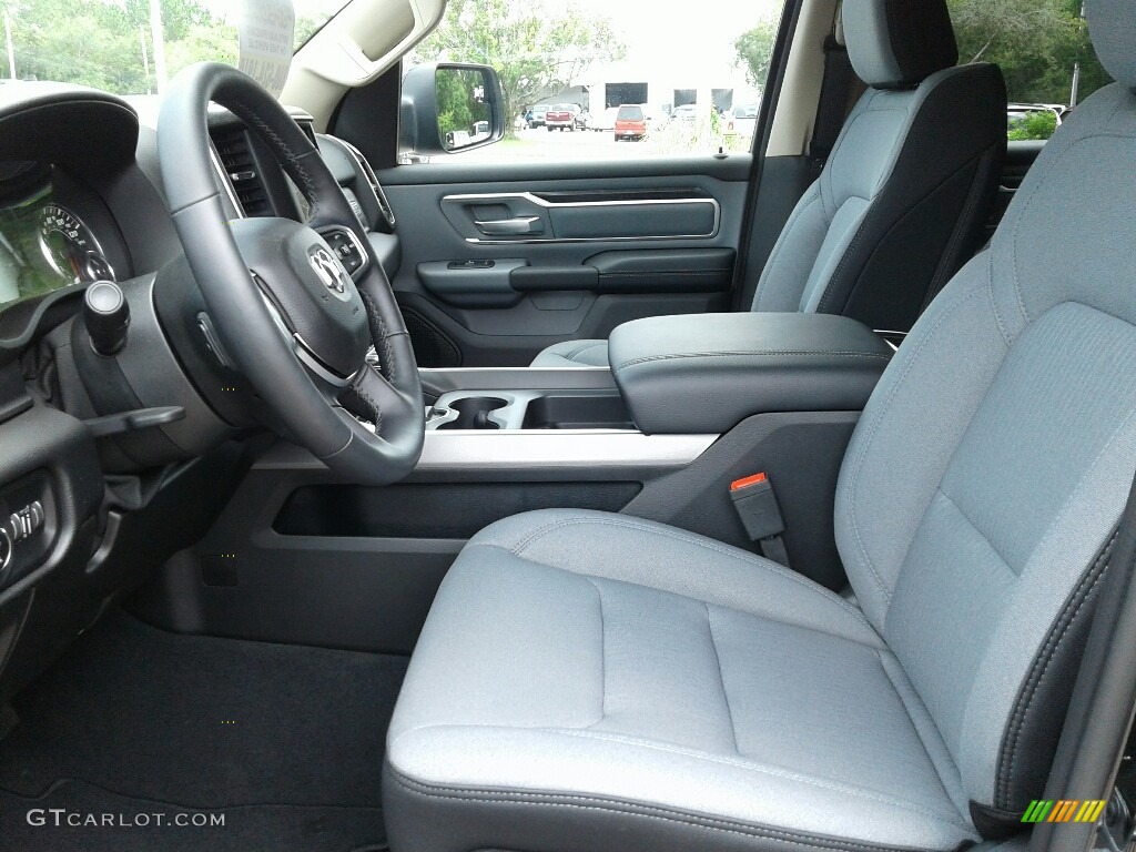 2019 1500 Big Horn Black Quad Cab 4x4 - Diamond Black Crystal Pearl / Black/Diesel Gray photo #9