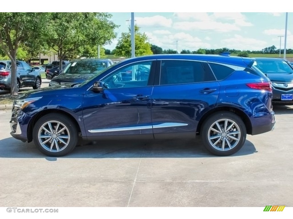 Fathom Blue Pearl 2019 Acura RDX Technology Exterior Photo #127965619