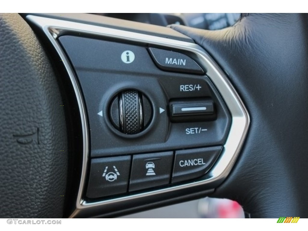 2019 Acura RDX Technology Graystone Steering Wheel Photo #127966073