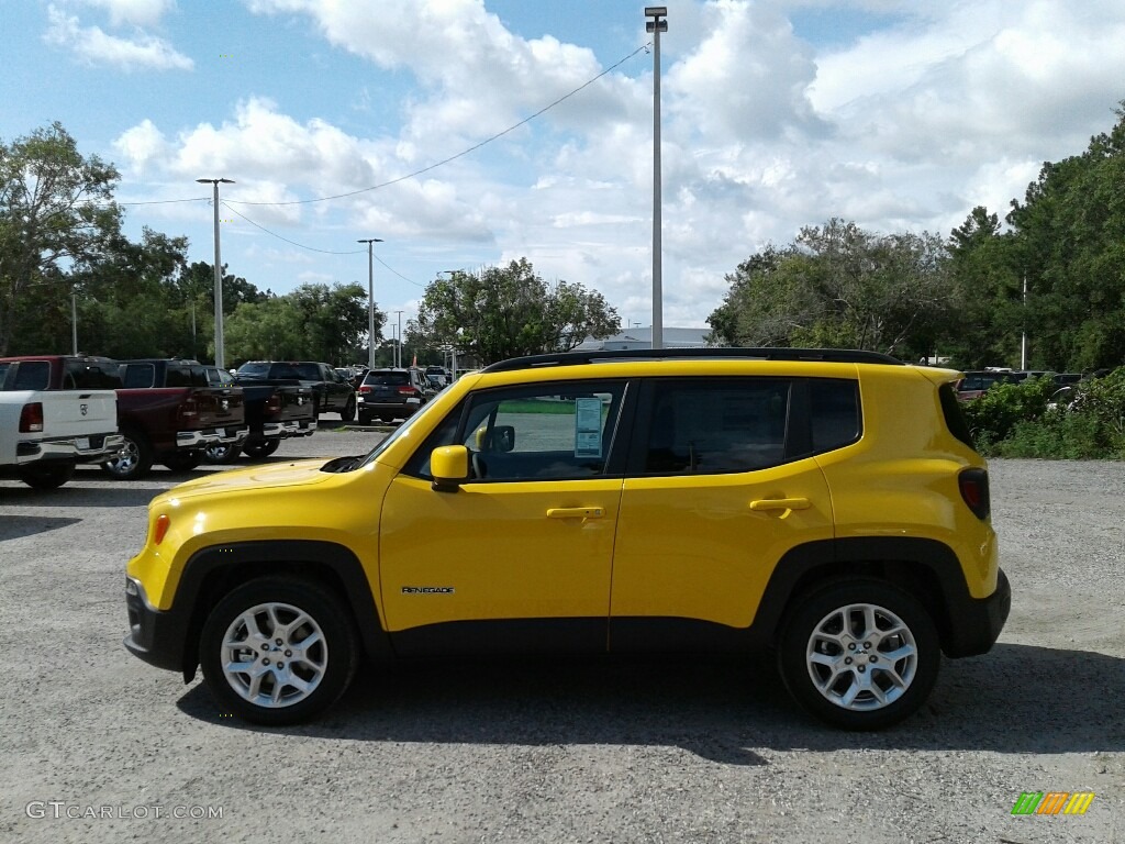 2018 Renegade Latitude - Solar Yellow / Black photo #2