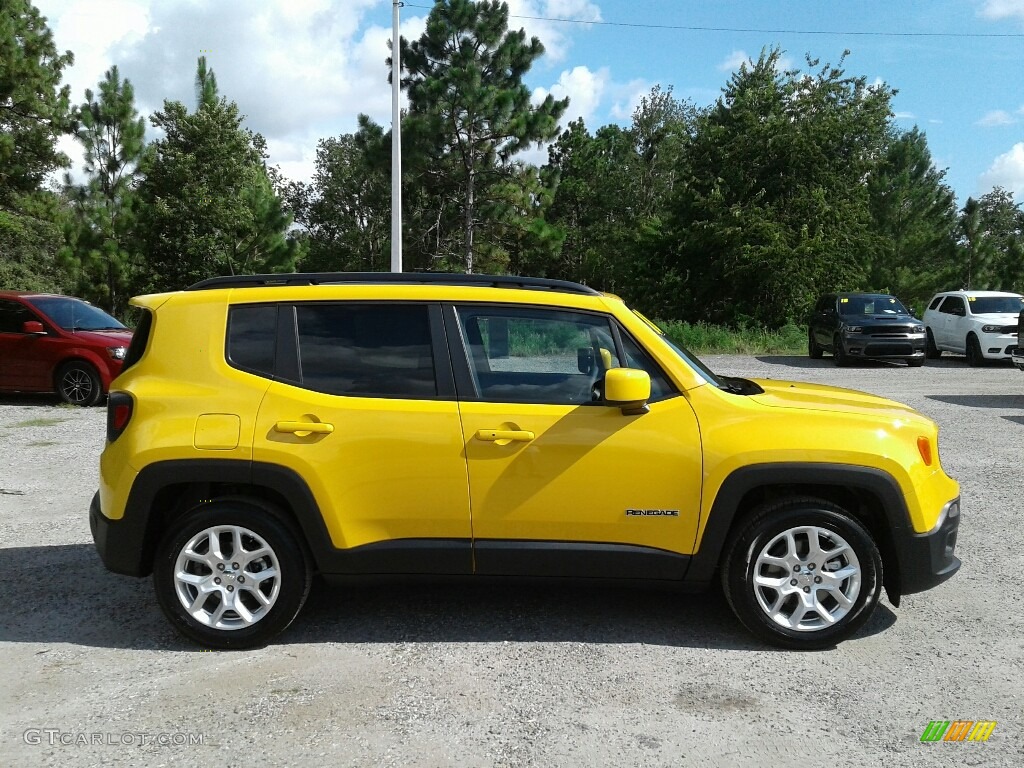 2018 Renegade Latitude - Solar Yellow / Black photo #6