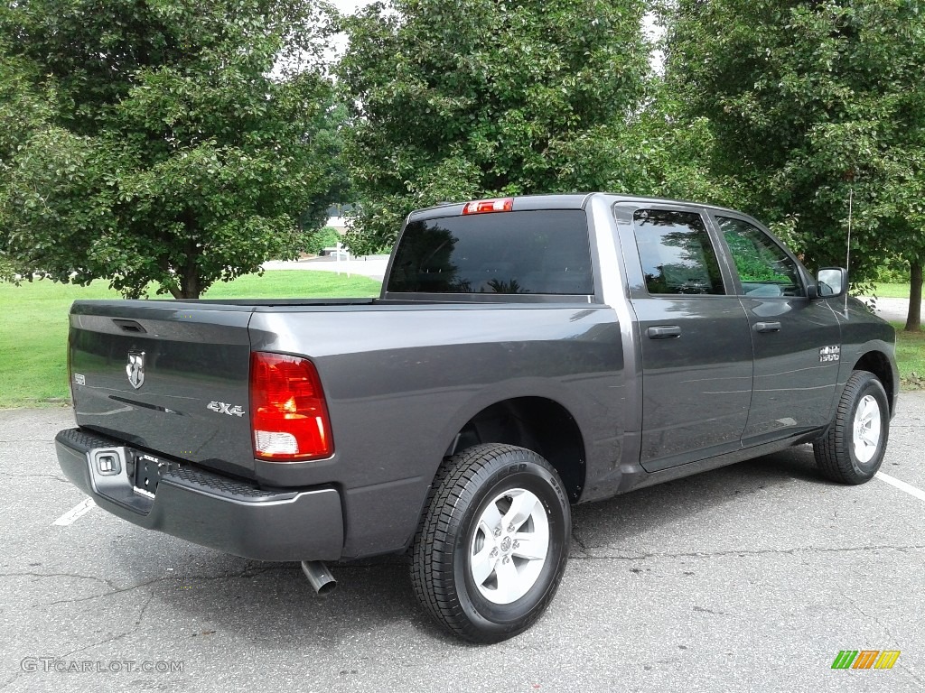 2018 1500 Express Crew Cab 4x4 - Granite Crystal Metallic / Black/Diesel Gray photo #6