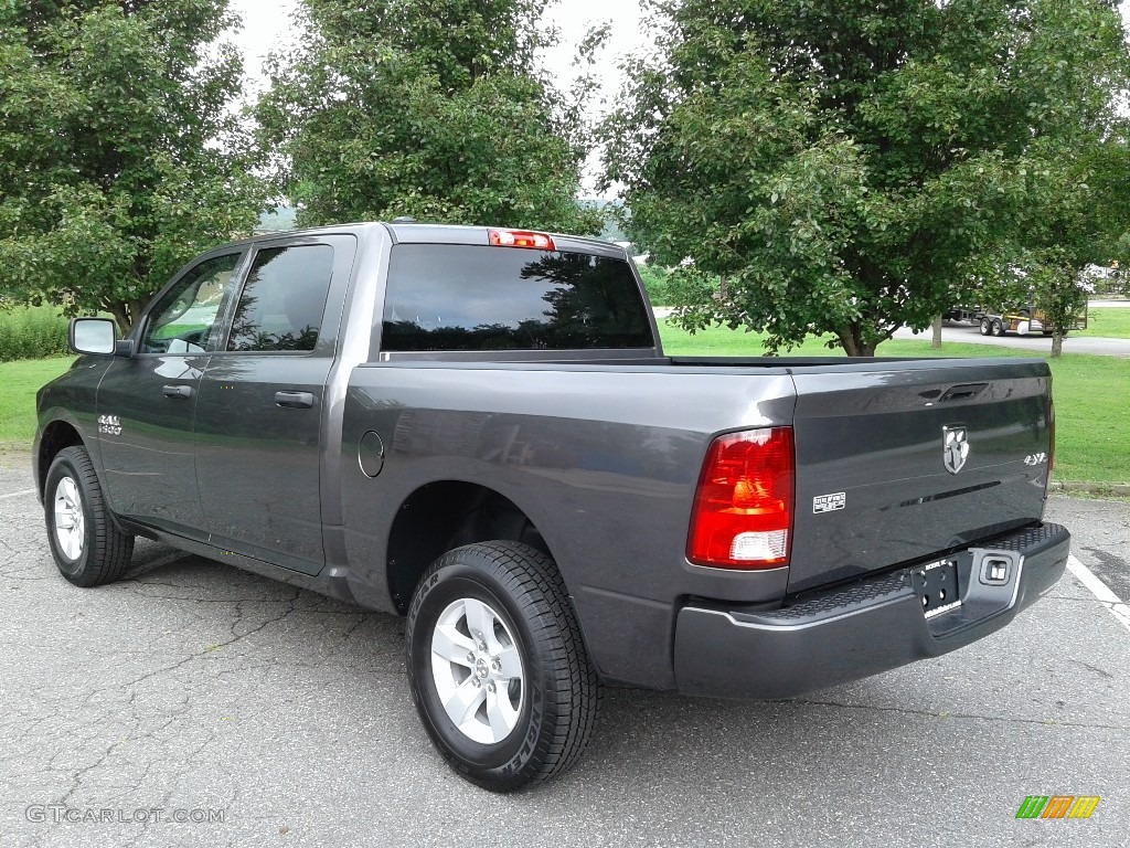 2018 1500 Express Crew Cab 4x4 - Granite Crystal Metallic / Black/Diesel Gray photo #8
