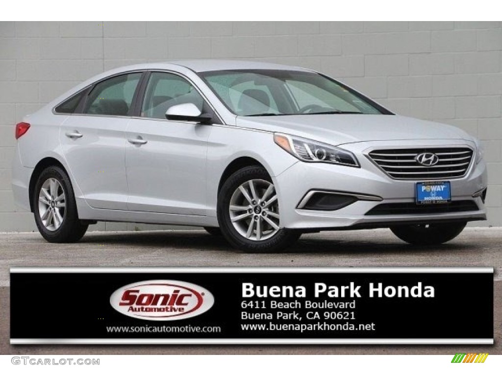 2017 Sonata SE - Symphony Silver / Gray photo #1