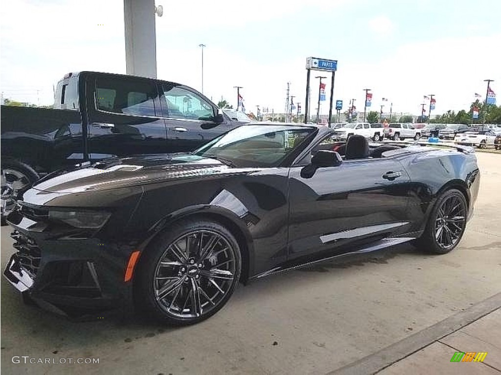 2017 Black Chevrolet Camaro Zl1 Convertible 127945703 Gtcarlot Com Car Color Galleries
