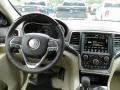 Brown/Light Frost Beige Dashboard Photo for 2018 Jeep Grand Cherokee #127969688
