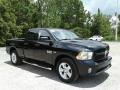 2018 Brilliant Black Crystal Pearl Ram 1500 Express Quad Cab 4x4  photo #7