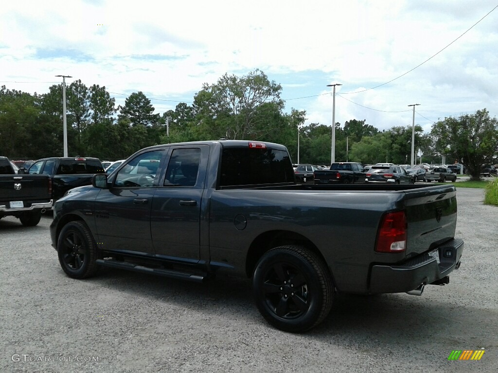 2018 1500 Express Quad Cab - Granite Crystal Metallic / Black/Diesel Gray photo #3