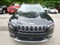 2019 Diamond Black Crystal Pearl Jeep Cherokee Overland 4x4  photo #8