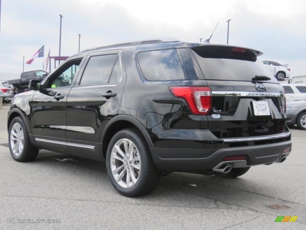 2018 Explorer XLT - Shadow Black / Ebony Black photo #26