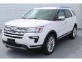2018 White Platinum Ford Explorer Limited 4WD  photo #3
