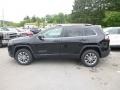 2019 Diamond Black Crystal Pearl Jeep Cherokee Latitude Plus 4x4  photo #2