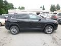 2019 Diamond Black Crystal Pearl Jeep Cherokee Latitude Plus 4x4  photo #6