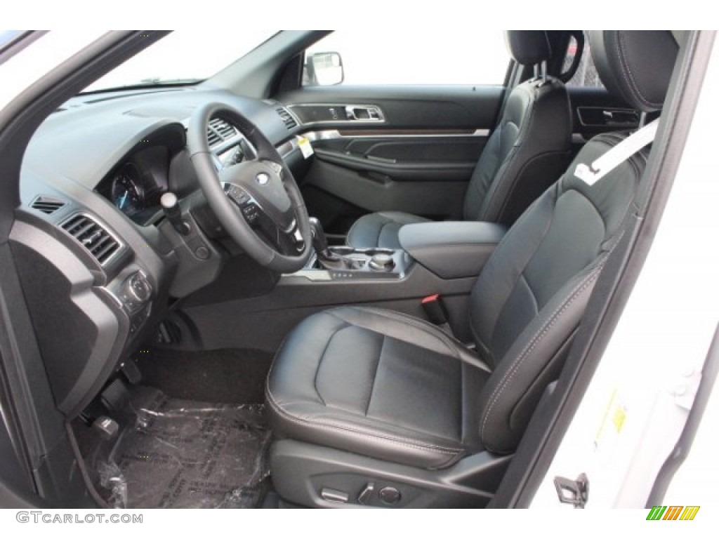2018 Explorer Limited 4WD - White Platinum / Ebony Black photo #14