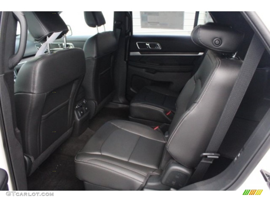 2018 Explorer Limited 4WD - White Platinum / Ebony Black photo #26