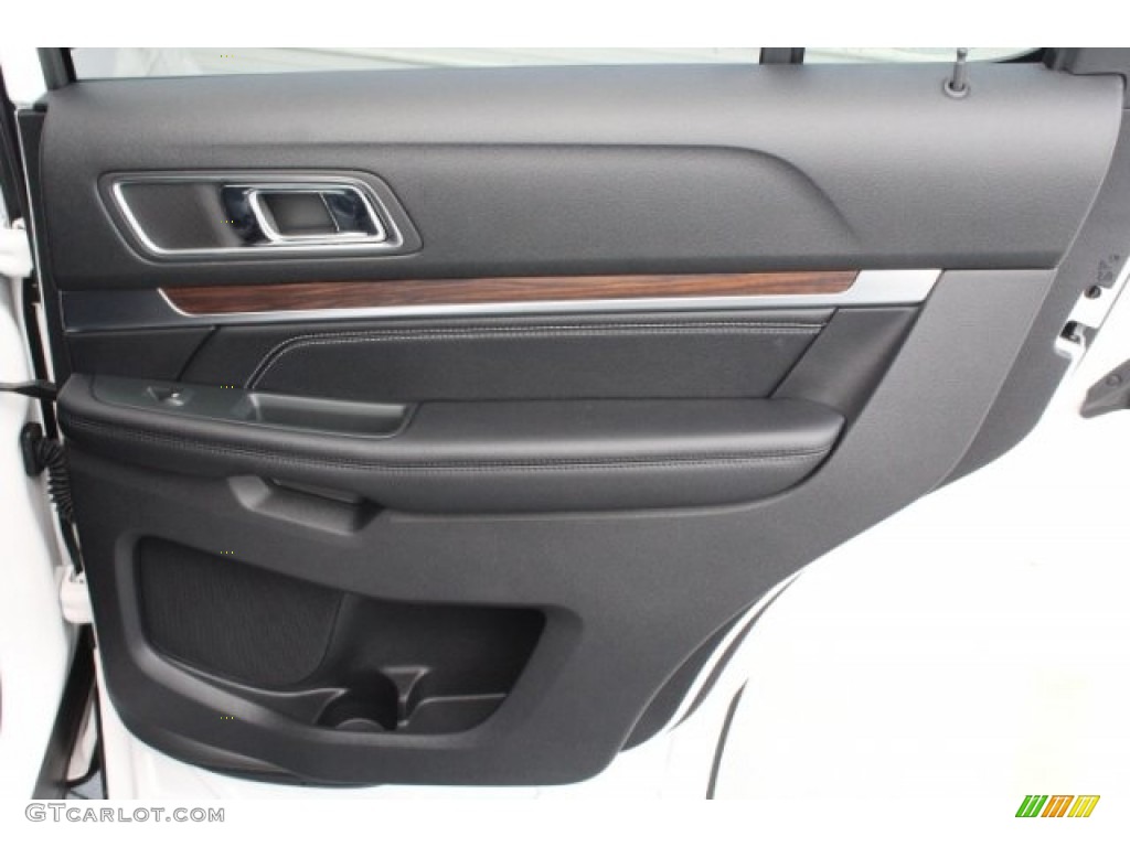 2018 Explorer Limited 4WD - White Platinum / Ebony Black photo #31