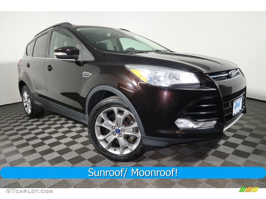 2013 Escape SEL 2.0L EcoBoost 4WD - Kodiak Brown Metallic / Charcoal Black photo #1