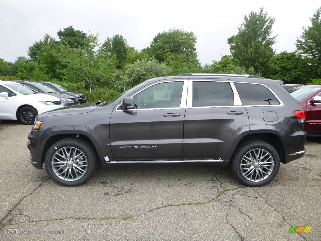 Granite Crystal Metallic 2018 Jeep Grand Cherokee Summit 4x4 Exterior Photo #127975865