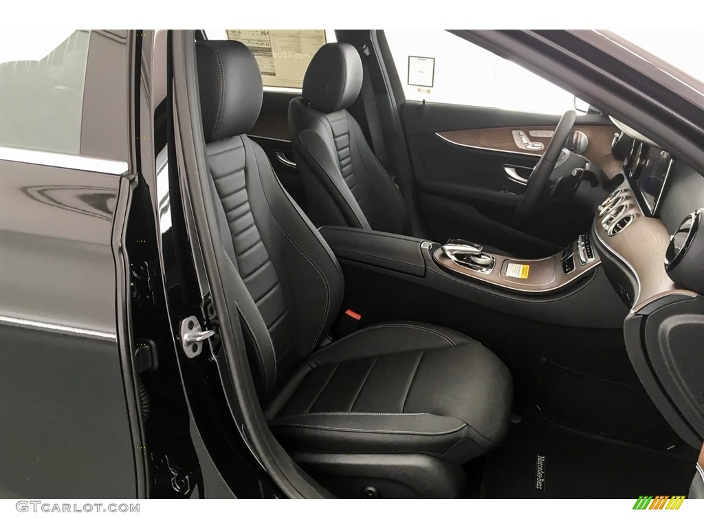 2018 E 300 Sedan - Black / Black photo #2