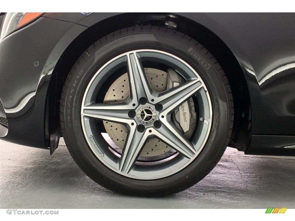 2018 E 300 Sedan - Black / Black photo #9