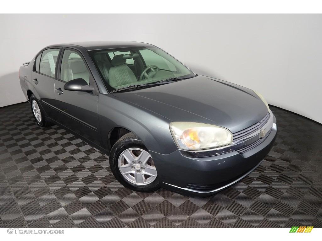 2004 Malibu LS V6 Sedan - Medium Gray Metallic / Gray photo #3