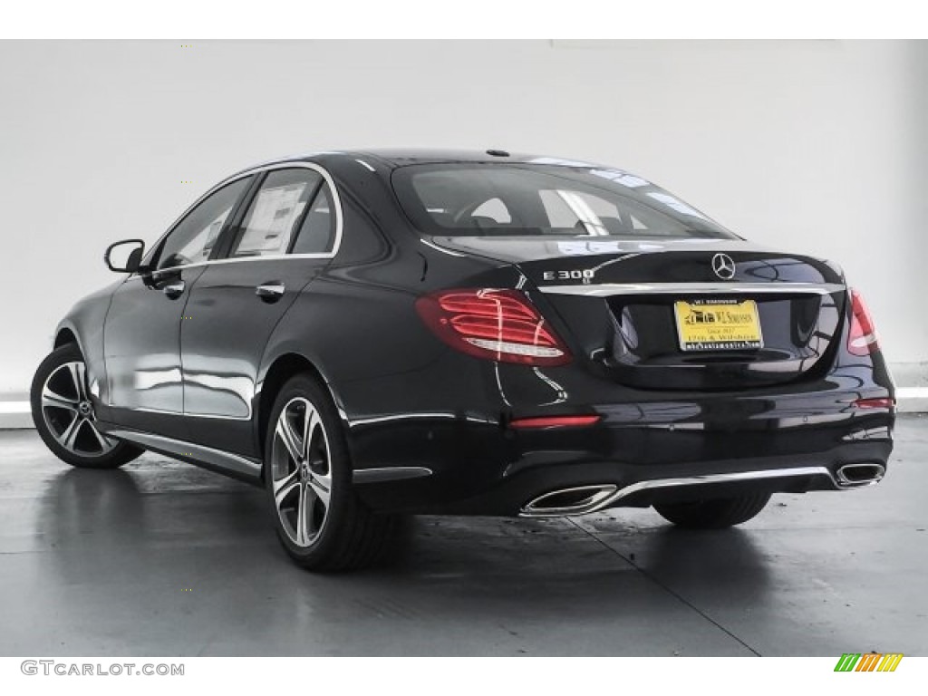 2018 E 300 Sedan - Black / Black photo #3