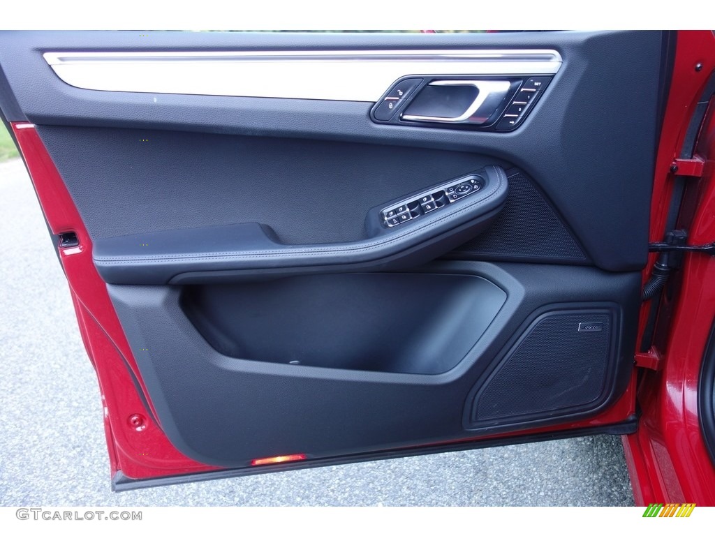 2018 Porsche Macan GTS Black Door Panel Photo #127976753