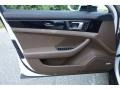 Black/Saddle Brown 2018 Porsche Panamera 4 Door Panel