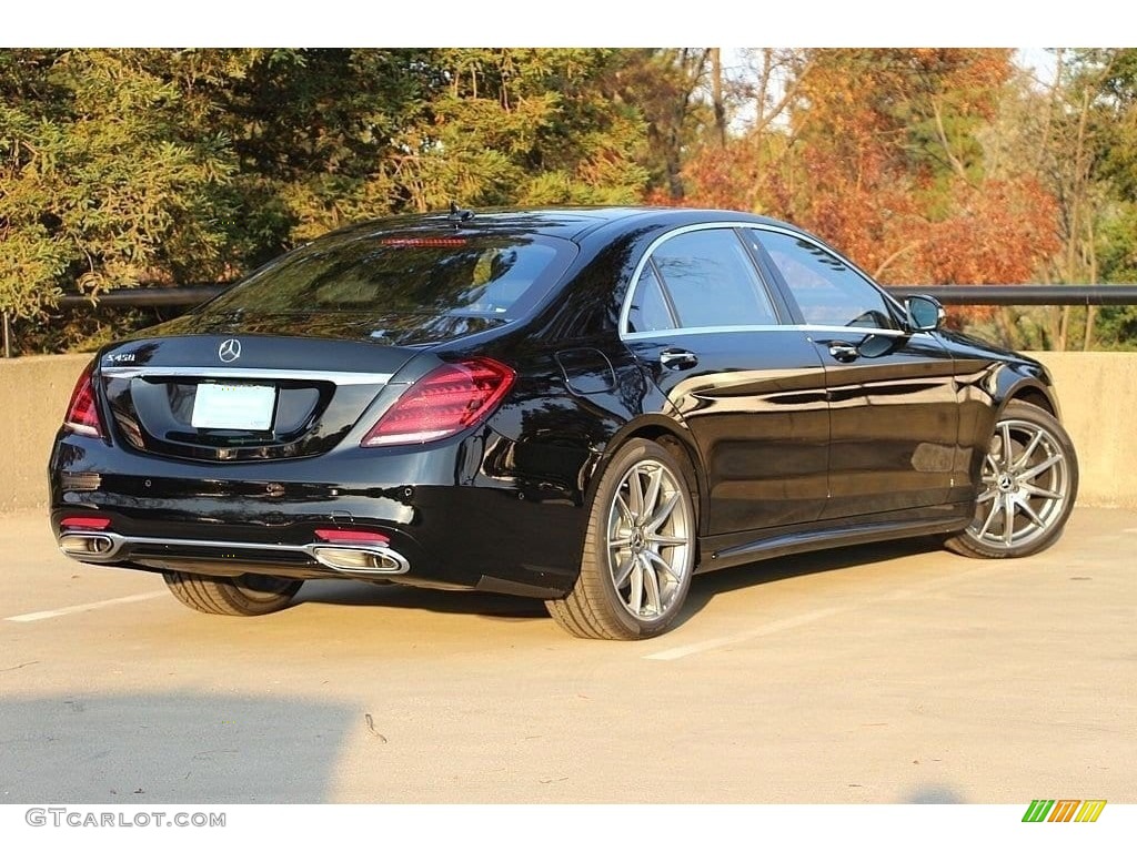 2018 S 450 Sedan - Black / Black photo #6