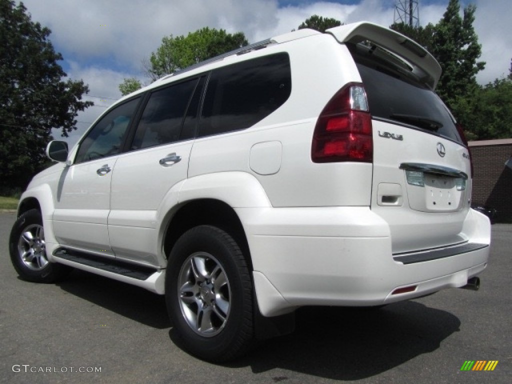2008 GX 470 - Blizzard White Pearl / Ivory photo #8